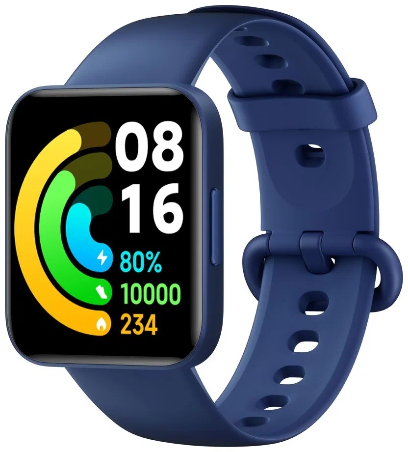 Смарт-часы Xiaomi Poco Watch Синий в Челябинске купить по недорогим ценам с доставкой